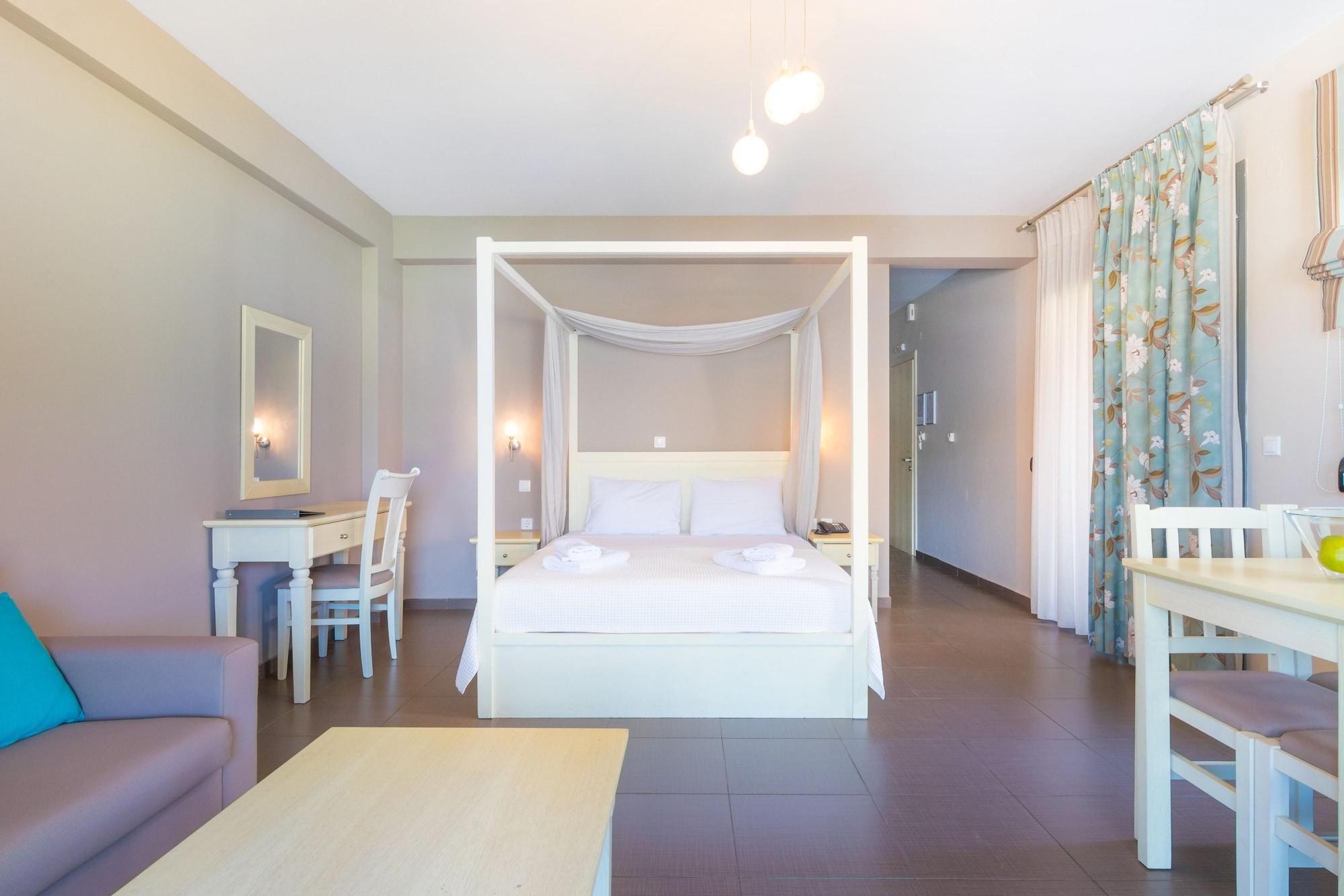 Ntinas Villa With Sea View Skala Potamia  Bagian luar foto