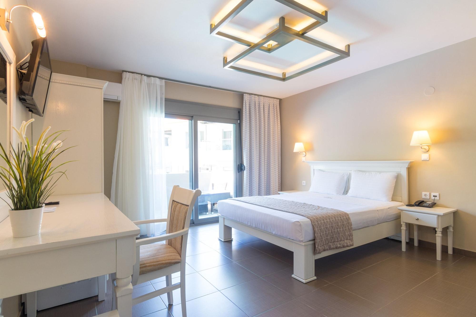 Ntinas Villa With Sea View Skala Potamia  Bagian luar foto