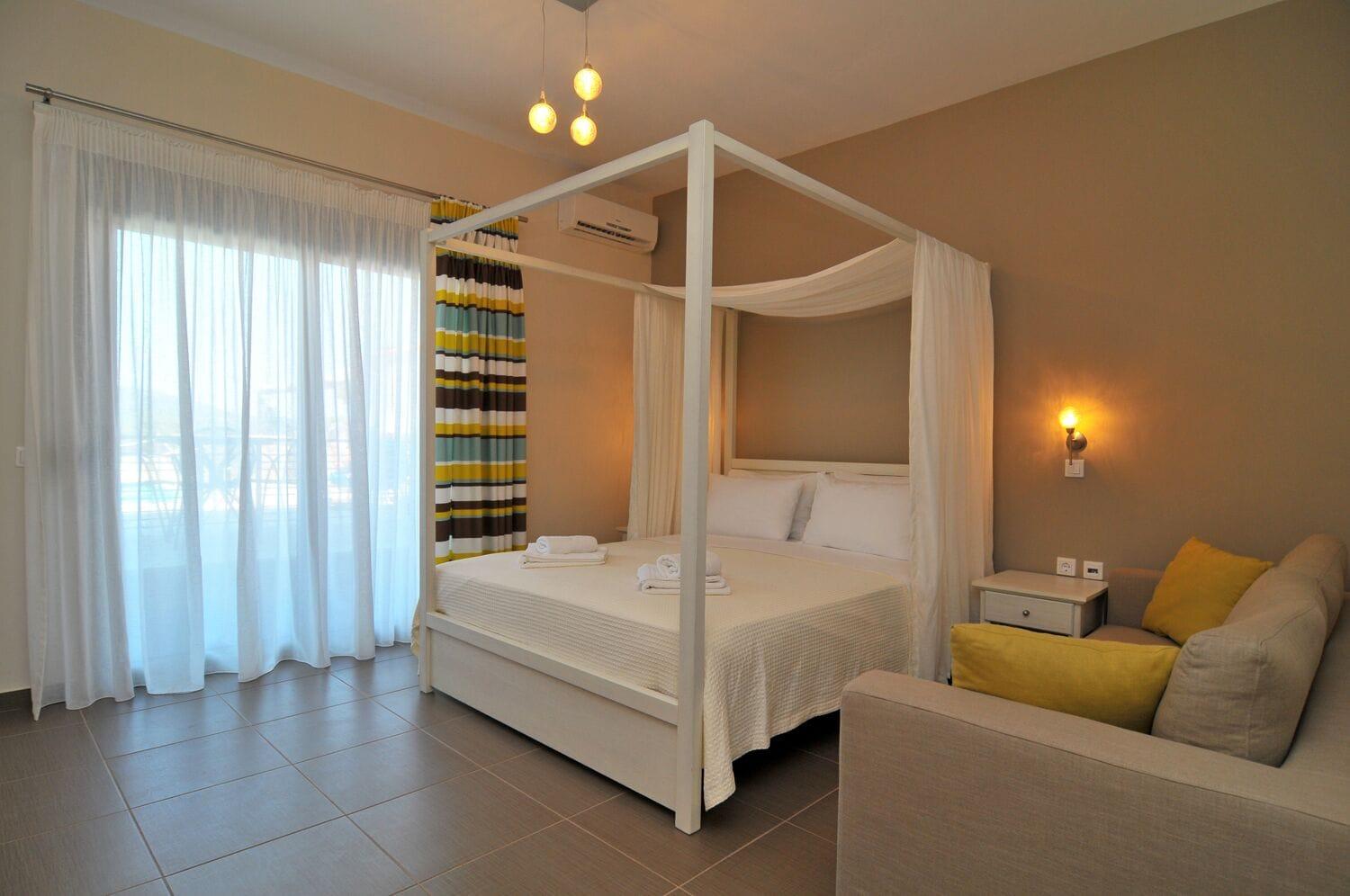 Ntinas Villa With Sea View Skala Potamia  Bagian luar foto