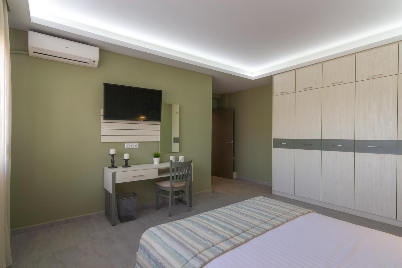 Ntinas Villa With Sea View Skala Potamia  Bagian luar foto